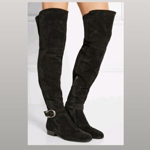 Gucci Dionysus Over-the-Knee Suede Boots Size 39 EU / 8 US Made in Italy